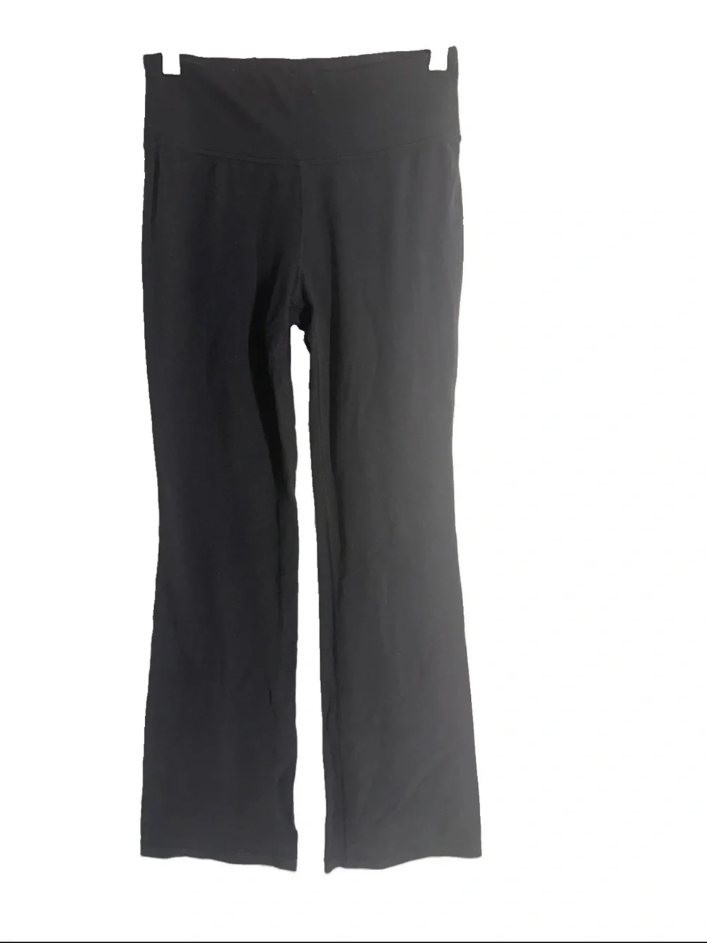 Athleta Girl Black Chit Chat XL 14 High-Rise Flare Pant Adjustable Waist